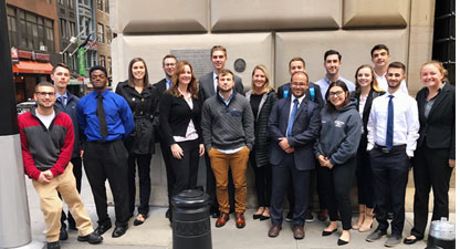 Caption: Tour of the Federal Reserve Bank of New York’s vault 