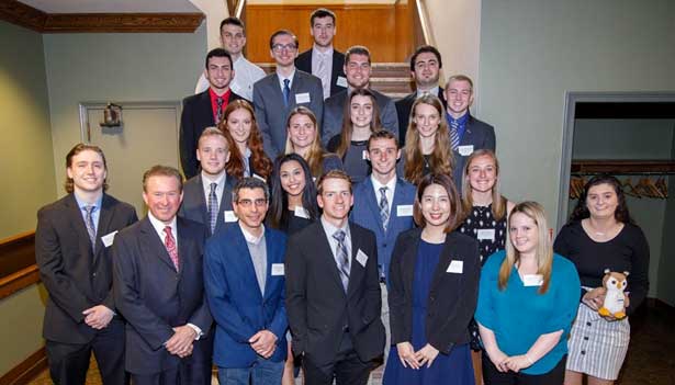 Beta Gamma Sigma Business Achievement Award winner Scott Salmirs 