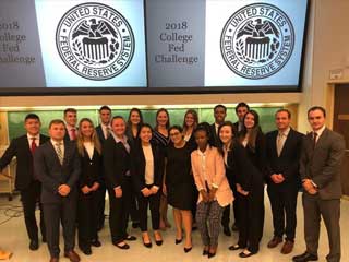 The 2018 Fed Challenge Team 